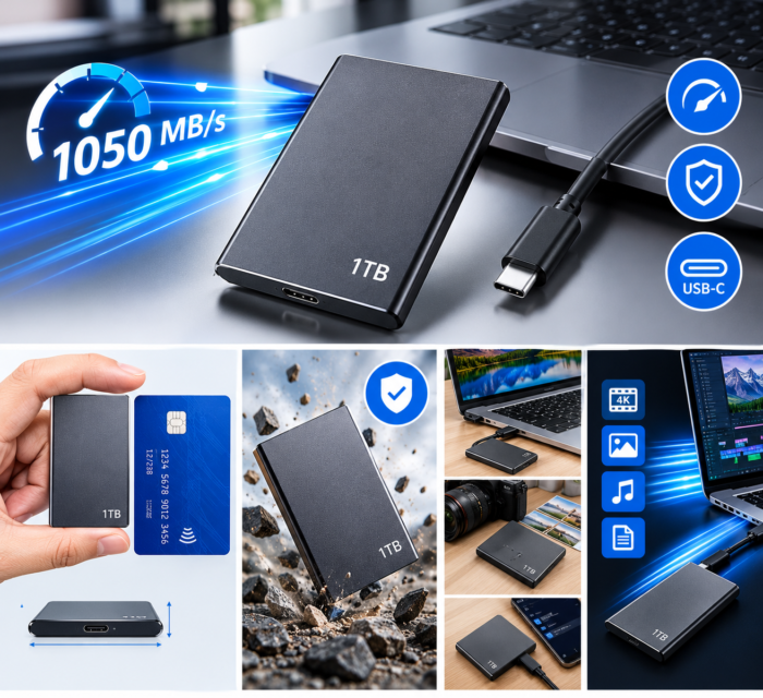 Externe SSD 1 TB USB-C