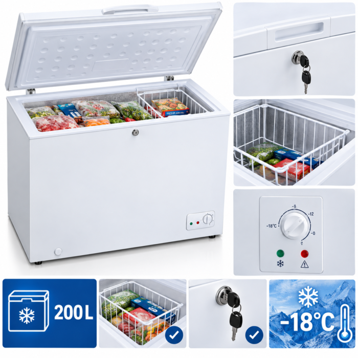 Gefriertruhe 200 L