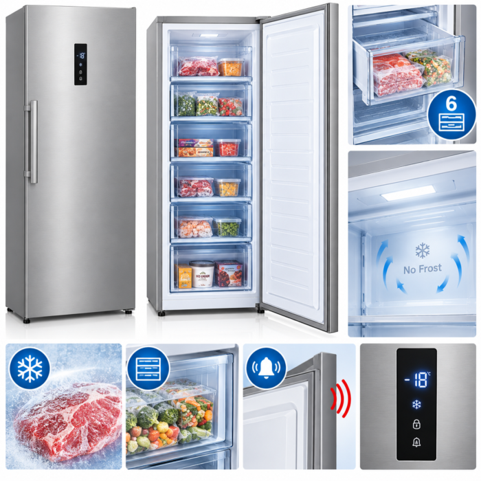 Gefrierschrank No Frost 145 cm