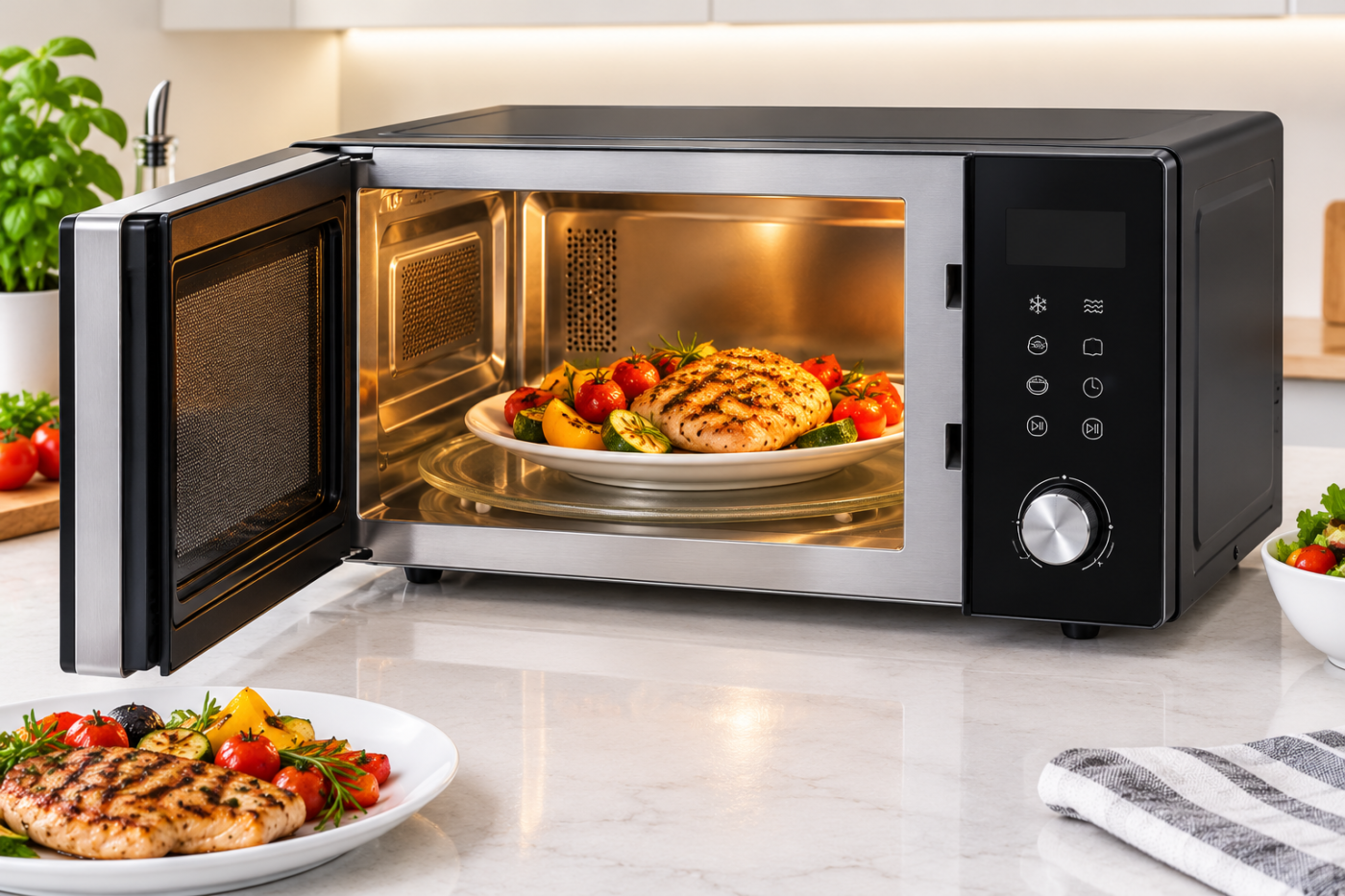 Micro-ondas com grill 25 L 900 W