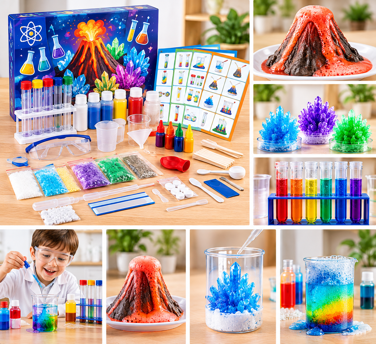 Science kit: 20 experiments