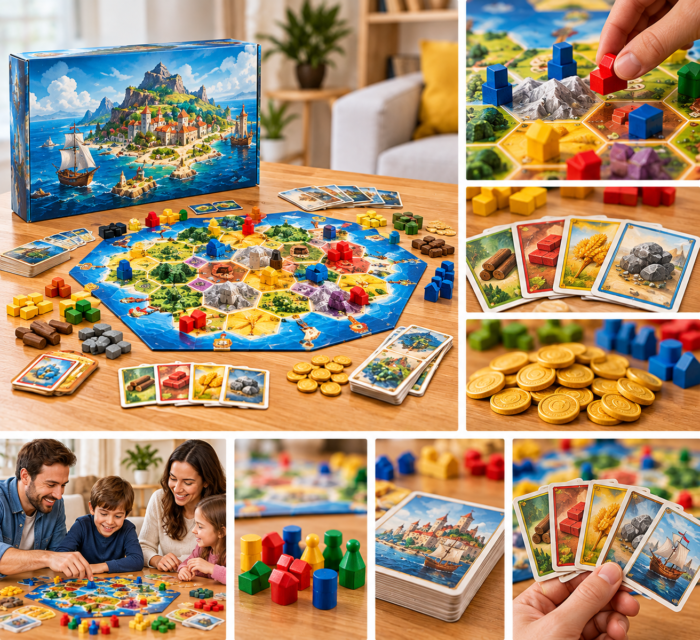 Familien-Strategiespiel (2–5 Spieler)