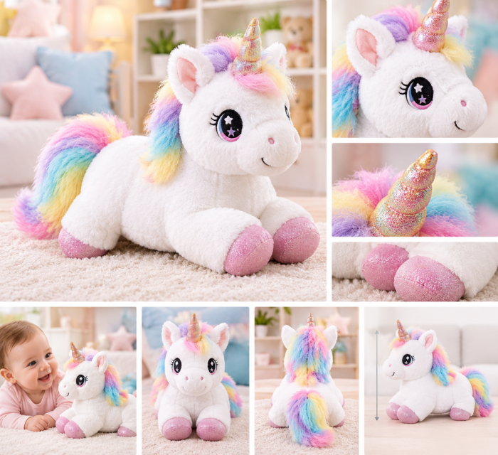 Kuscheltier Einhorn 35 cm