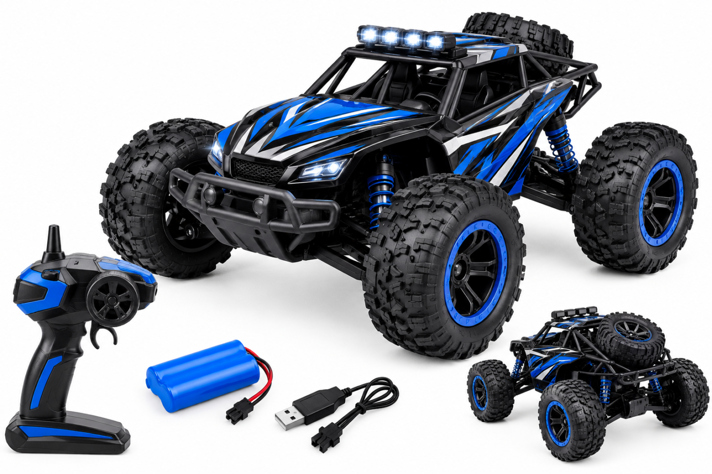 1:16 4×4 remote-control car