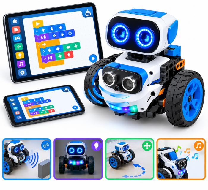 Programmierbarer Roboter für Kinder mit App