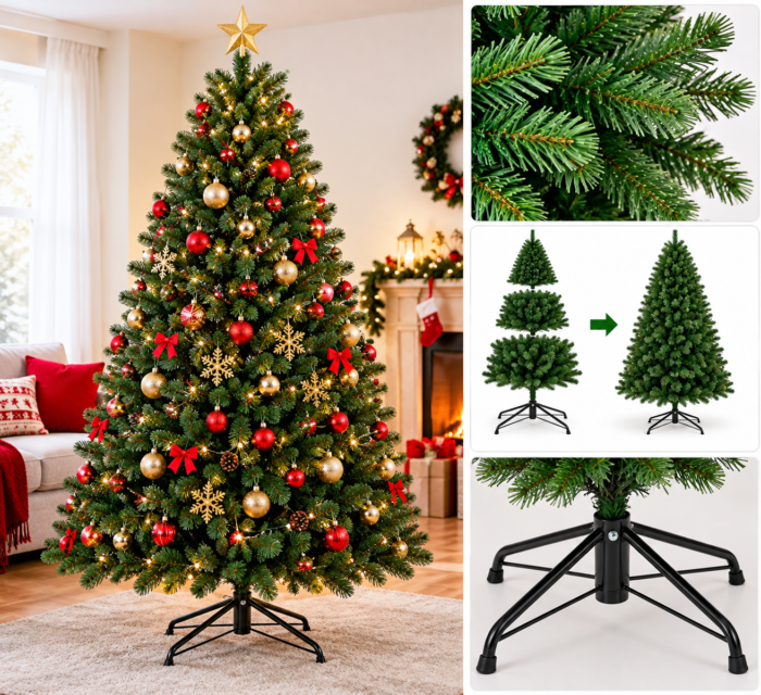 Künstlicher Weihnachtsbaum 180 cm