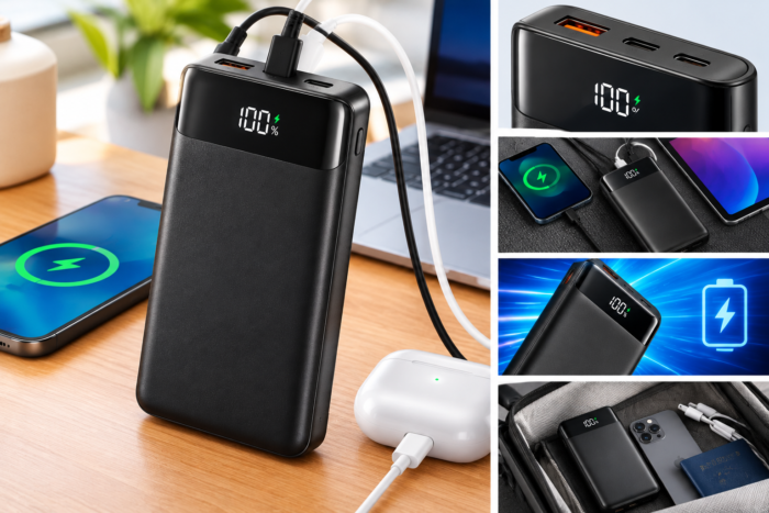 Powerbank 20.000 mAh Schnellladung