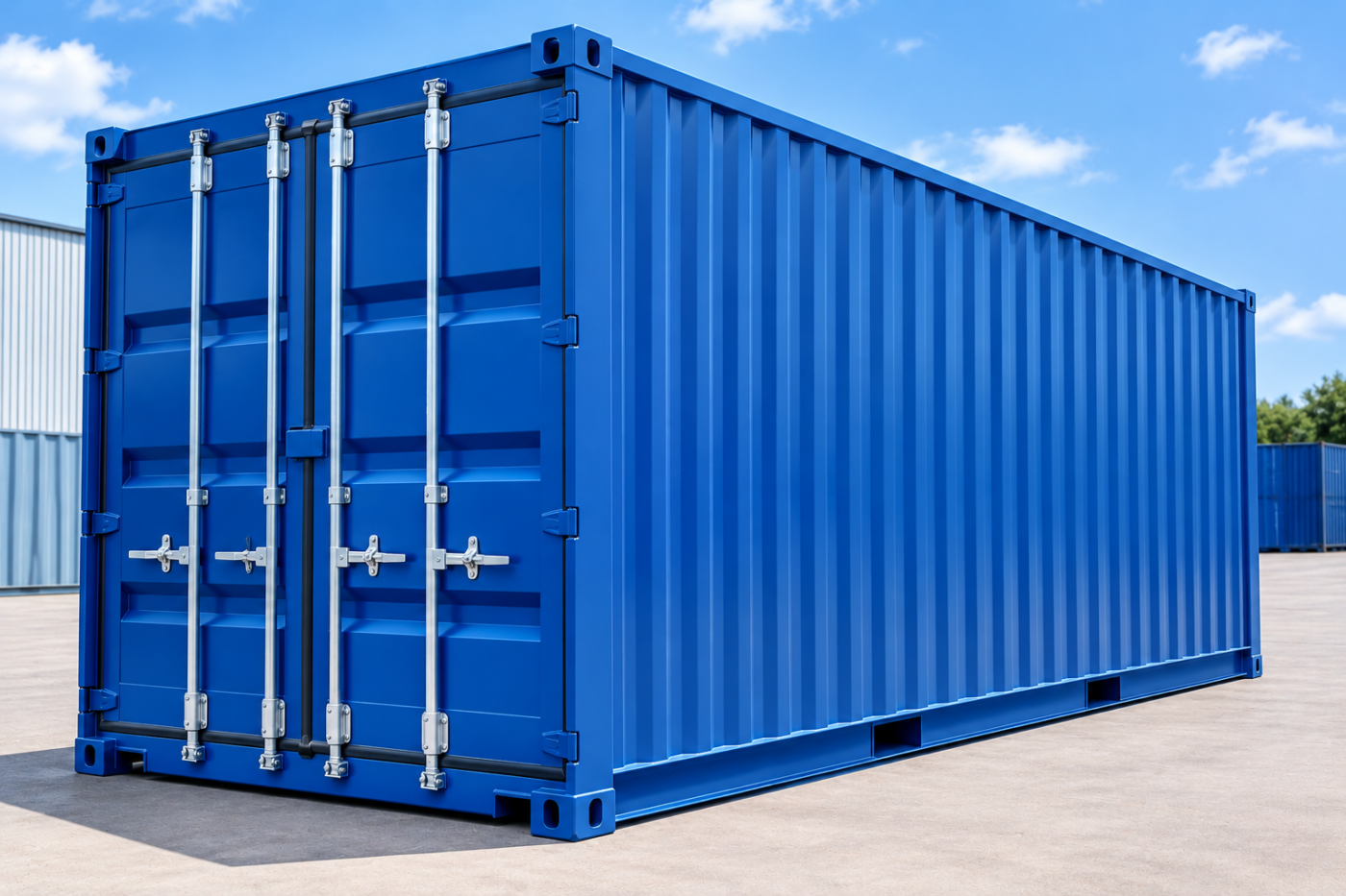 New 20 ft container (one trip)