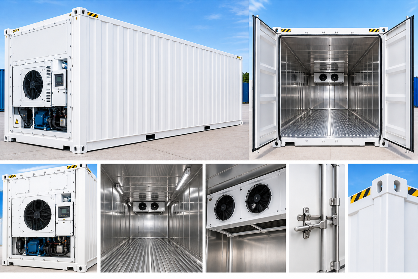 Kühlcontainer 20 Fuß generalüberholt