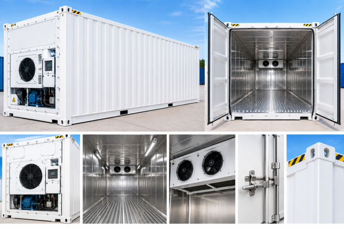 Kühlcontainer 20 Fuß generalüberholt