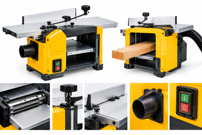 Abricht- und Dickenhobel 1500 W 204 mm