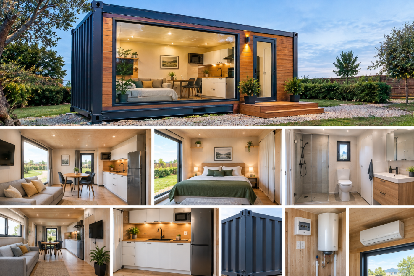 Containerhaus Studio 20 Fuß (14 m²) schlüsselfertig