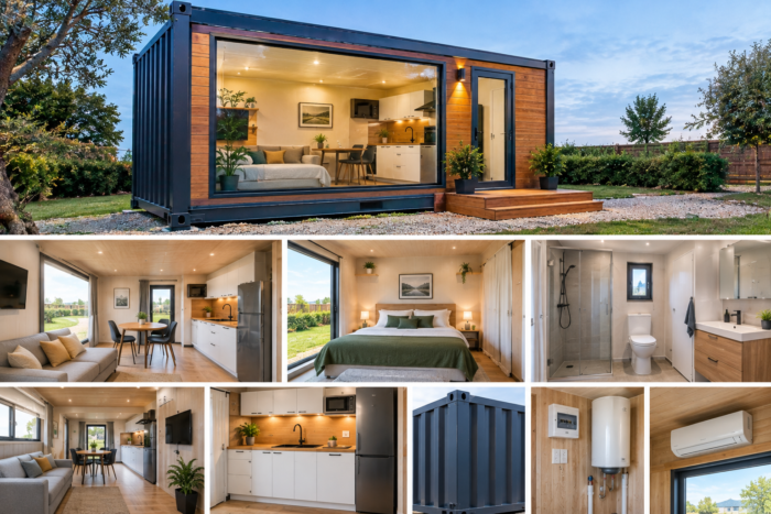 Containerhaus Studio 20 Fuß (14 m²) schlüsselfertig