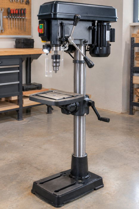 Säulenbohrmaschine 710 W 16 Gänge