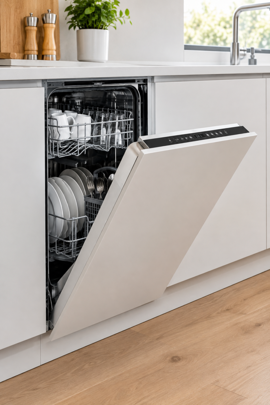 Lave-vaisselle tout intégrable 45 cm 10 couverts