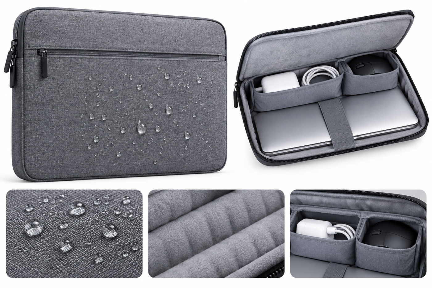 Housse ordinateur 15,6" imperméable