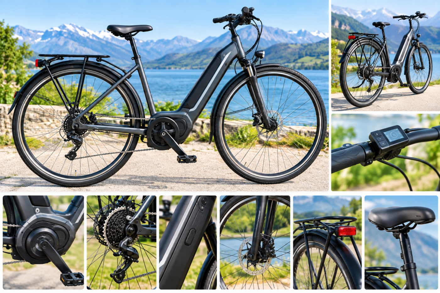 28" trekking e-bike, 625 Wh