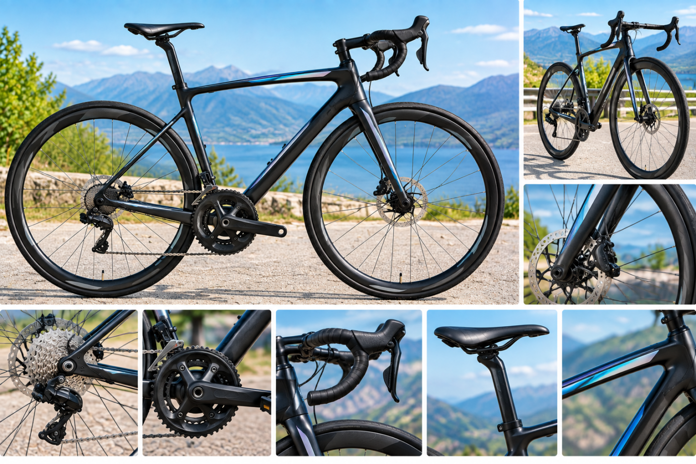 Vélo de route carbone 24 vitesses