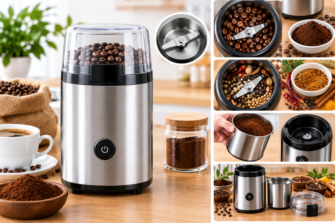 Molinillo de café eléctrico
