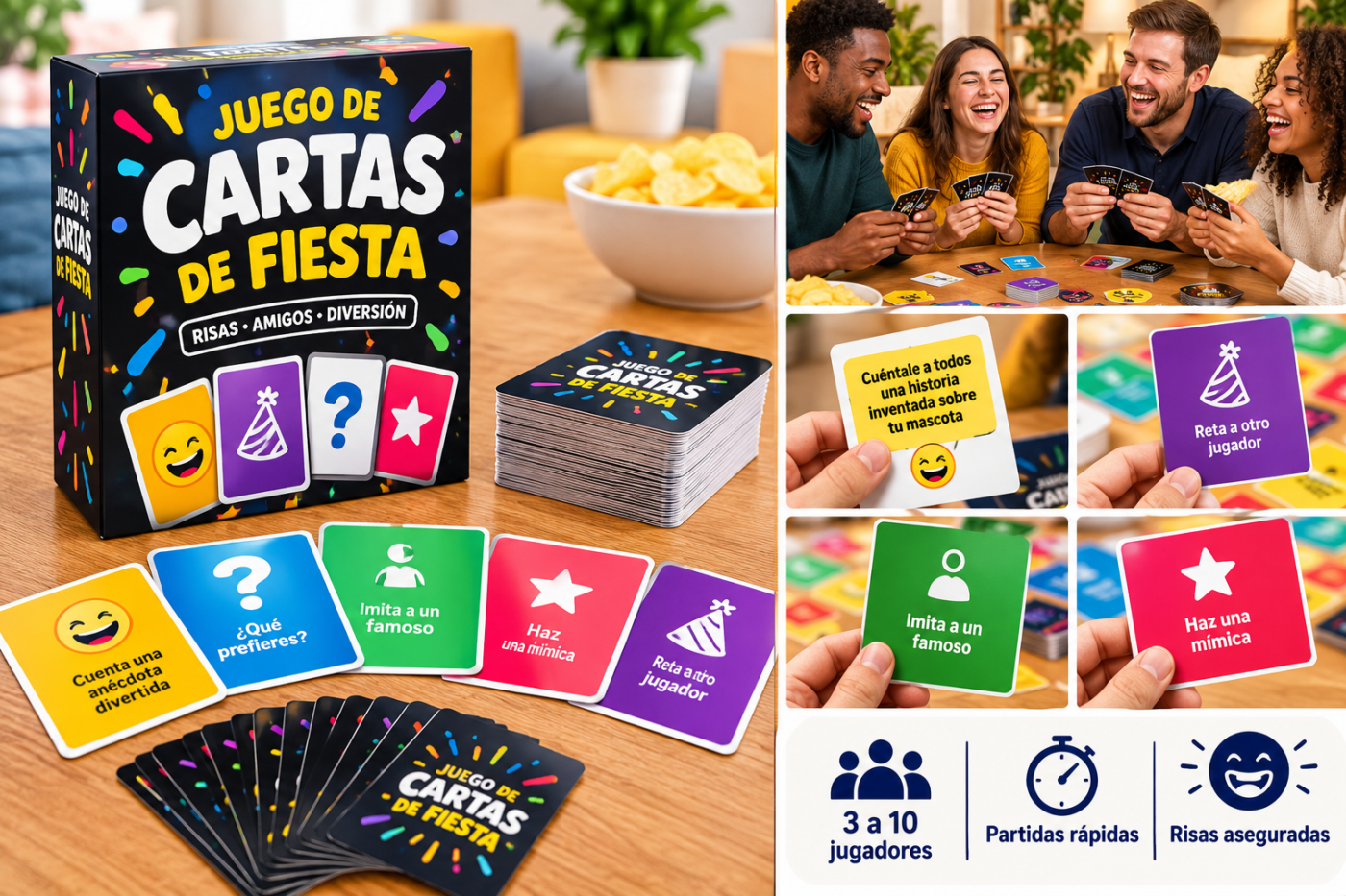 Jeu de cartes d’ambiance pour groupes