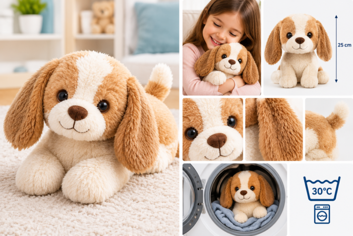 Kuscheltier Hund 25 cm