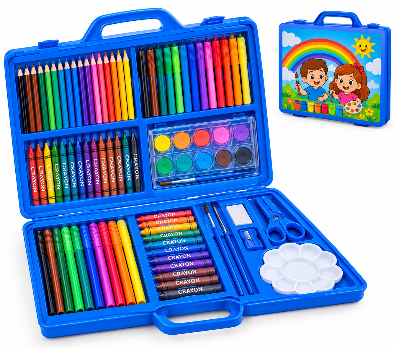 Maleta de pintura infantil 100 peças